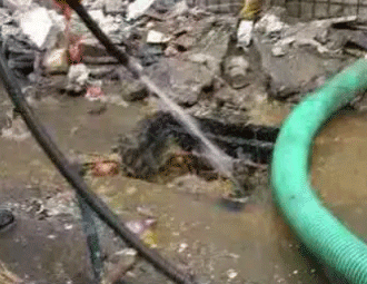 瀍河通下水道的小妙招