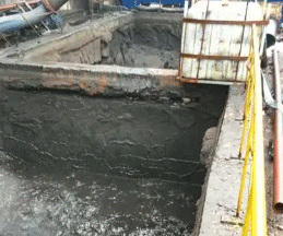 瀍河污水池清理防水计划和措施